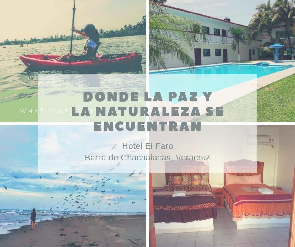 Hotel El Faro Playa Chachalacas Kültér fotó
